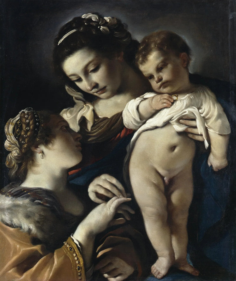 Zaręczyny świętej Katarzyny Aleksandryjskiej - Guercino