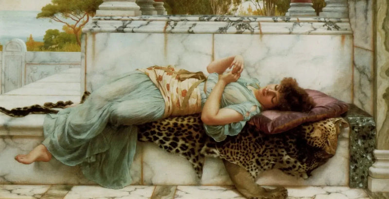 Narzeczeni - John William Godward