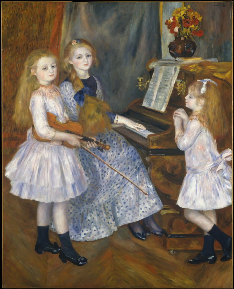 Dziewczyny Catulle Mendès - Pierre-Auguste Renoir