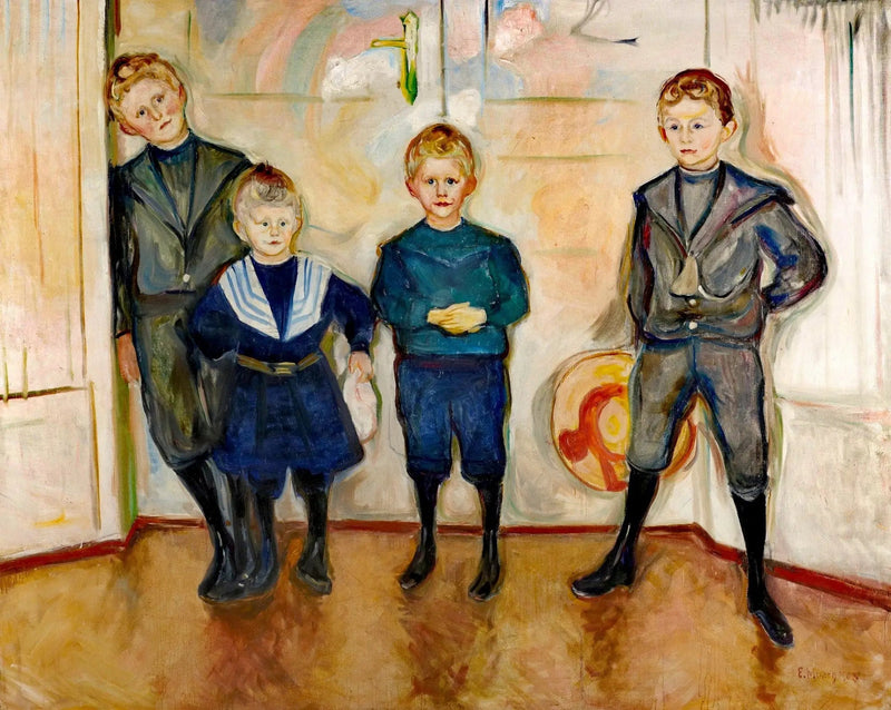 Synowie dr. Linde - Edvard Munch