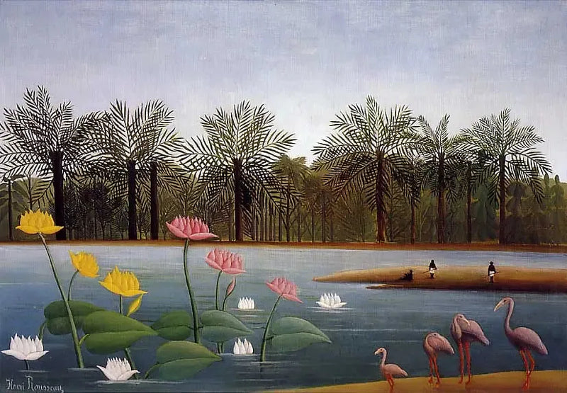  Flamingi - Henri Rousseau