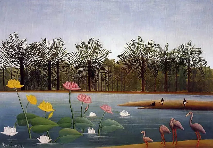  Flamingi - Henri Rousseau