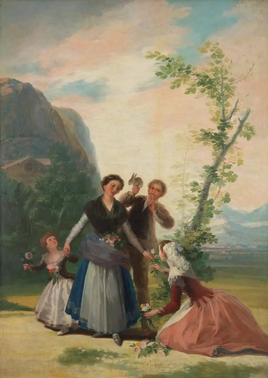 Kwiaty - Francisco de Goya
