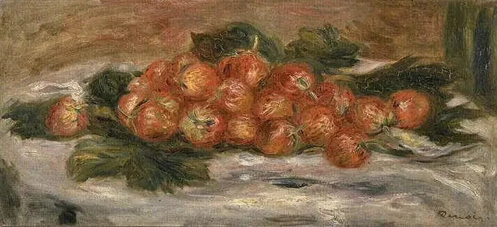 Truskawki - Pierre-Auguste Renoir