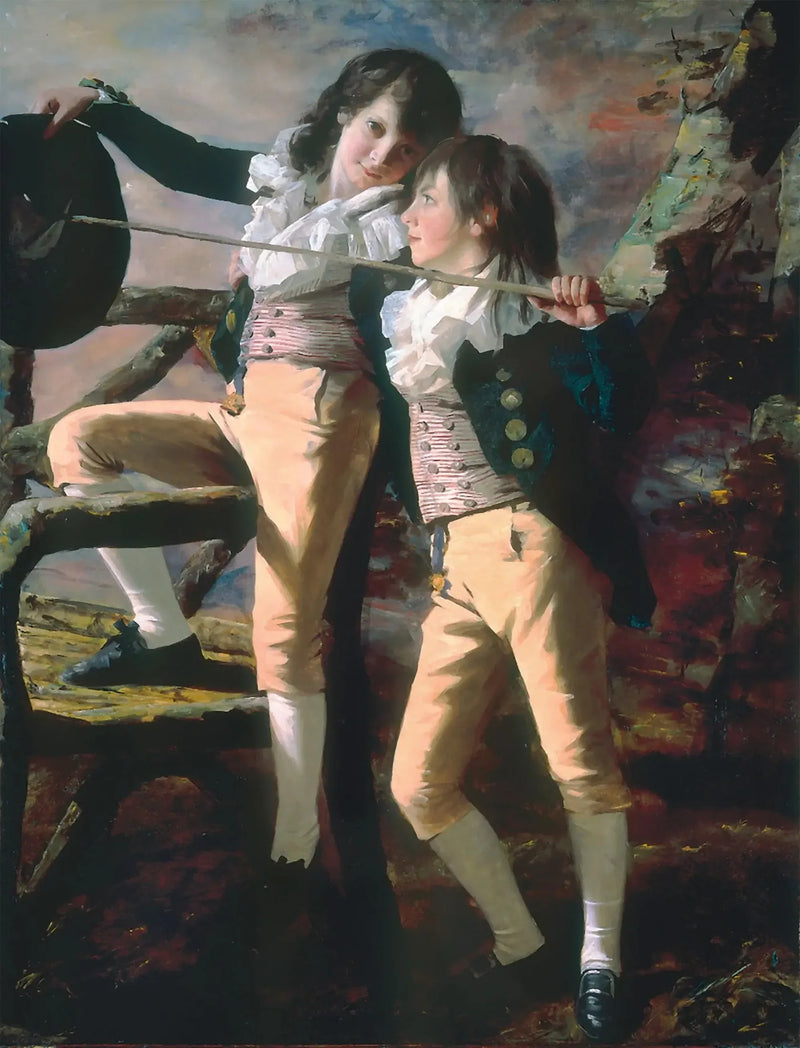 Bracia Allen (Portret Jamesa i Johna Lee Allena) - Henry Raeburn