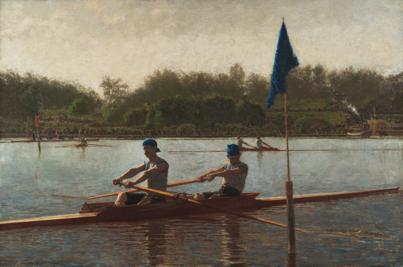 Bracia Biglin napędzają stawki - Thomas Eakins