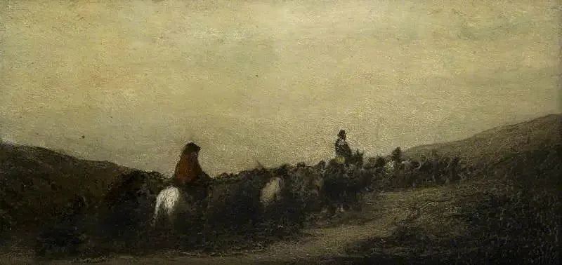 Uciekinierzy - Honoré Daumier