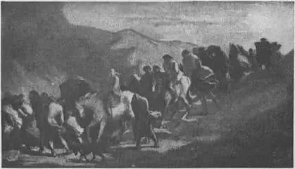 Uciekinierzy - Honoré Daumier