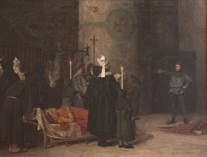 Les Funérailles de Guillaume le Conquérant - Jean-Paul Laurens