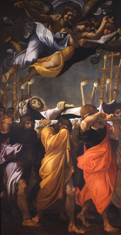 Pogrzeb Matki Bożej - Ludovico Carracci