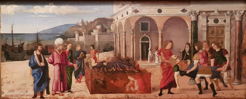 Pogrzeb Marcusa Plautiusa i Orestilli - Cima da Conegliano