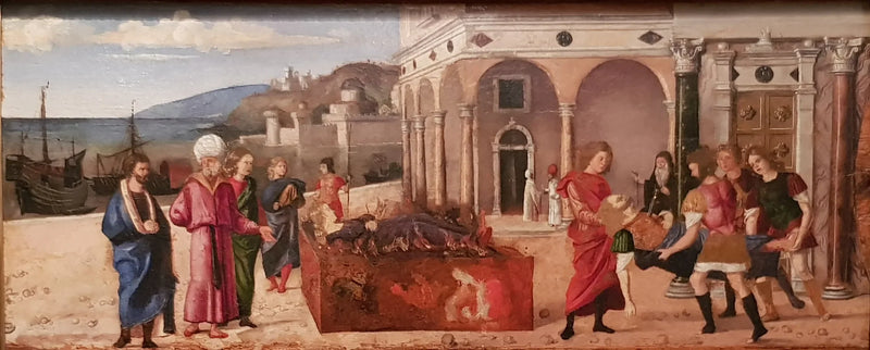 Pogrzeb Marcusa Plautiusa i Orestilli - Cima da Conegliano