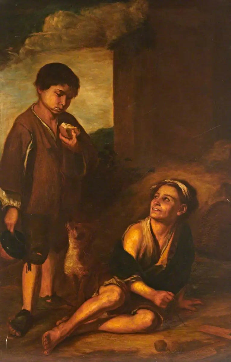 Żebrzący chłopcy - Bartolomé Esteban Murillo