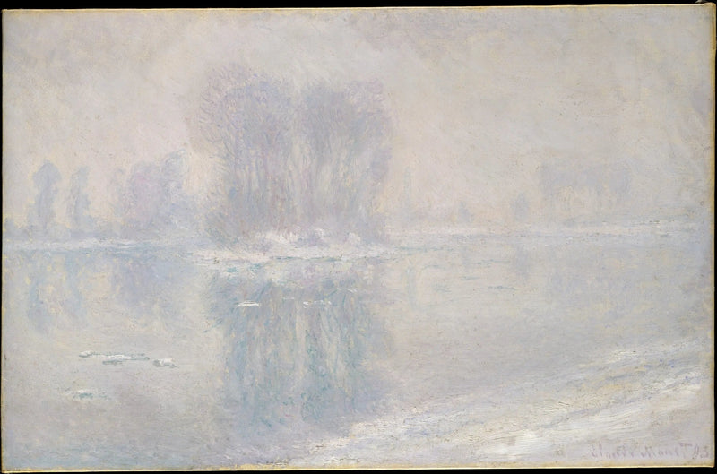Lód (1335) - Claude Monet