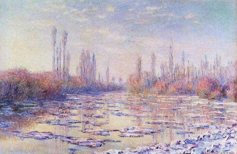 Kostki lodu - Claude Monet