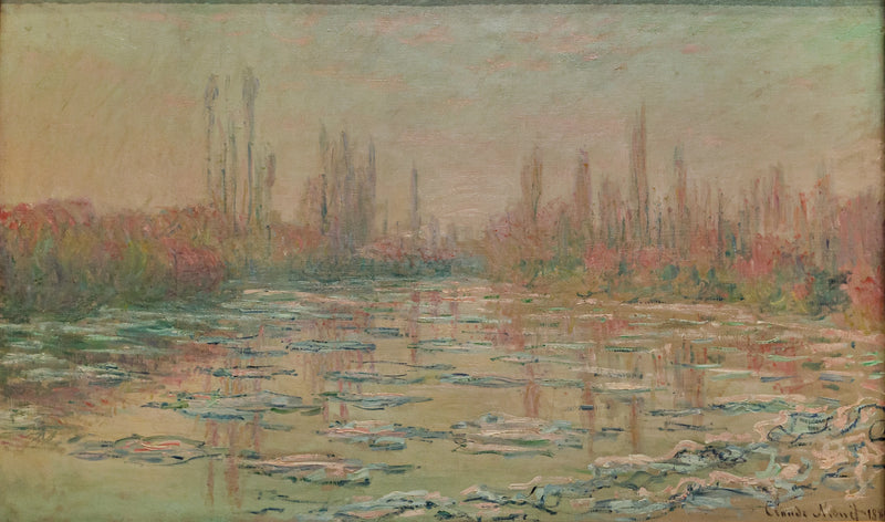Kostki lodu W567 - Claude Monet