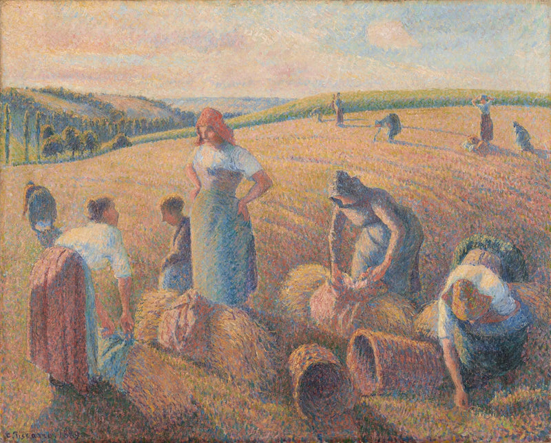 Zbieraczki - Camille Pissarro