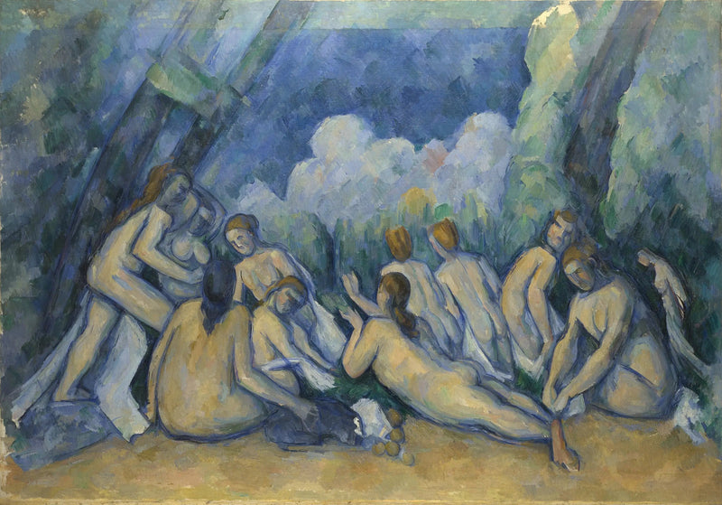 Wielkie Kąpiące się - Paul Cézanne