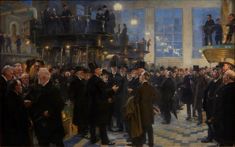 Ludzie przemysłu - Peder Severin Krøyer