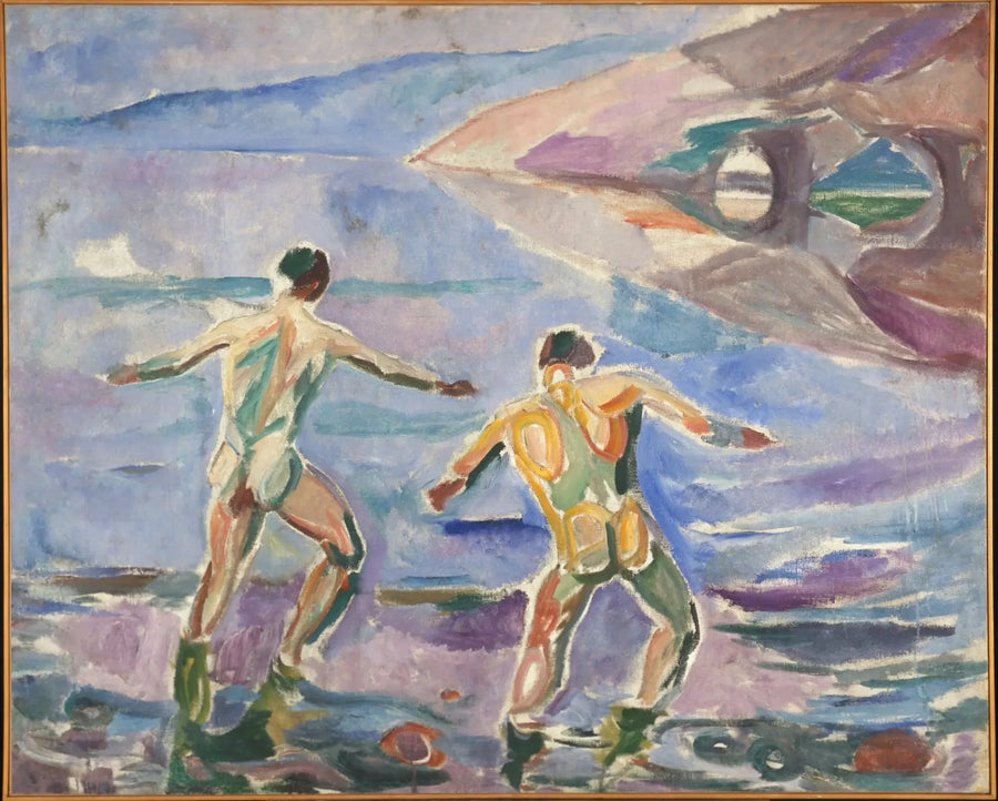 Mężczyźni kąpiący się - Edvard Munch