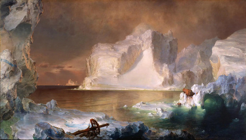 Lodowce - Frederic Edwin Church