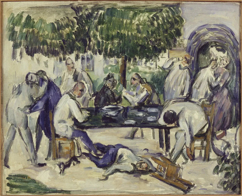 Pijacy - Paul Cézanne