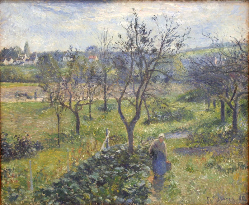 Ogrody Valhermeil, Auvers-sur-Oise - Camille Pissarro