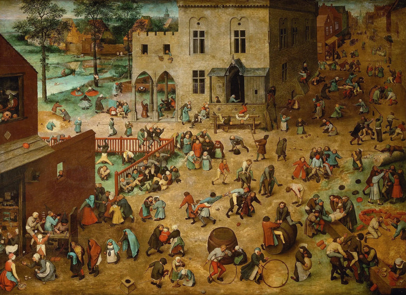 Dziecięce zabawy - Pieter Brueghel Starszy