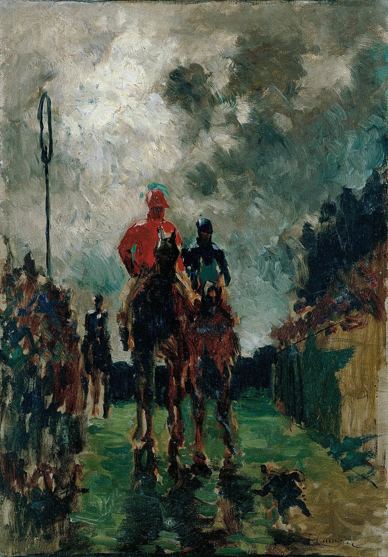 Jeźdźcy - Henri de Toulouse-Lautrec