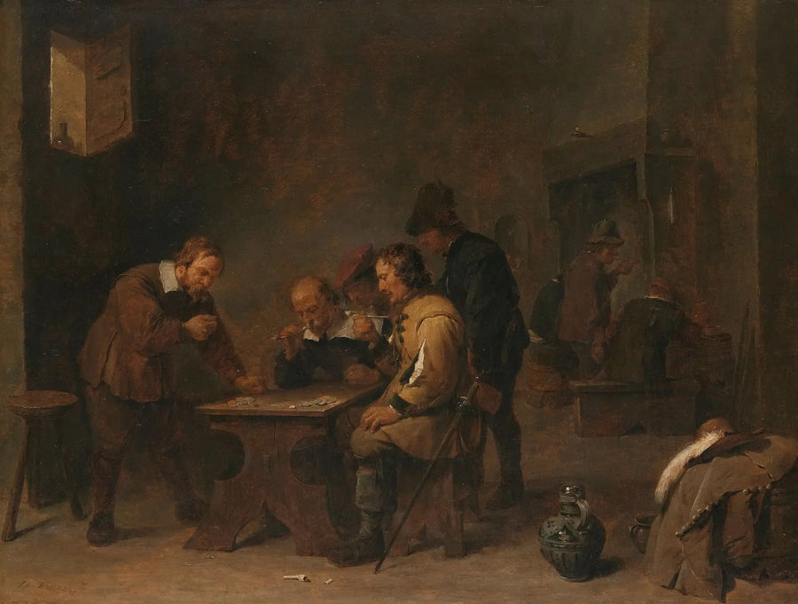 Gracze - David Teniers Młodszy