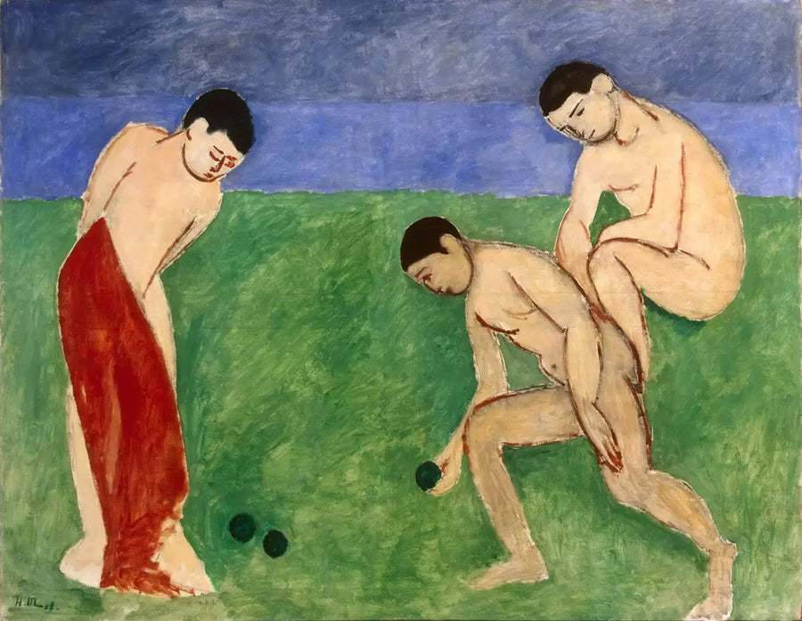 Gracze w boule - Henri Matisse