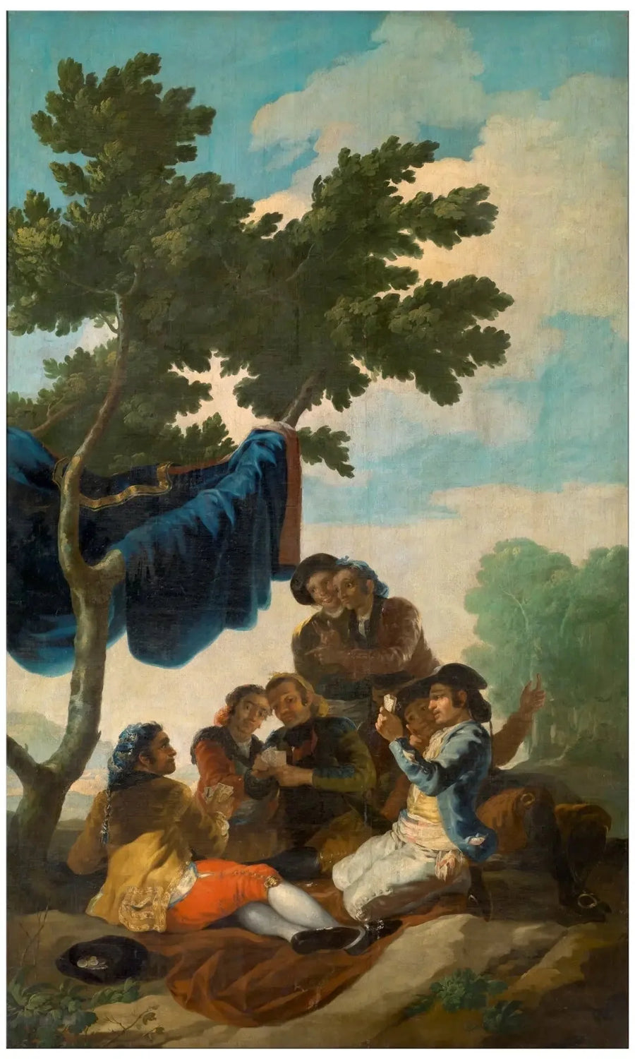 Gracze w karty - Francisco de Goya