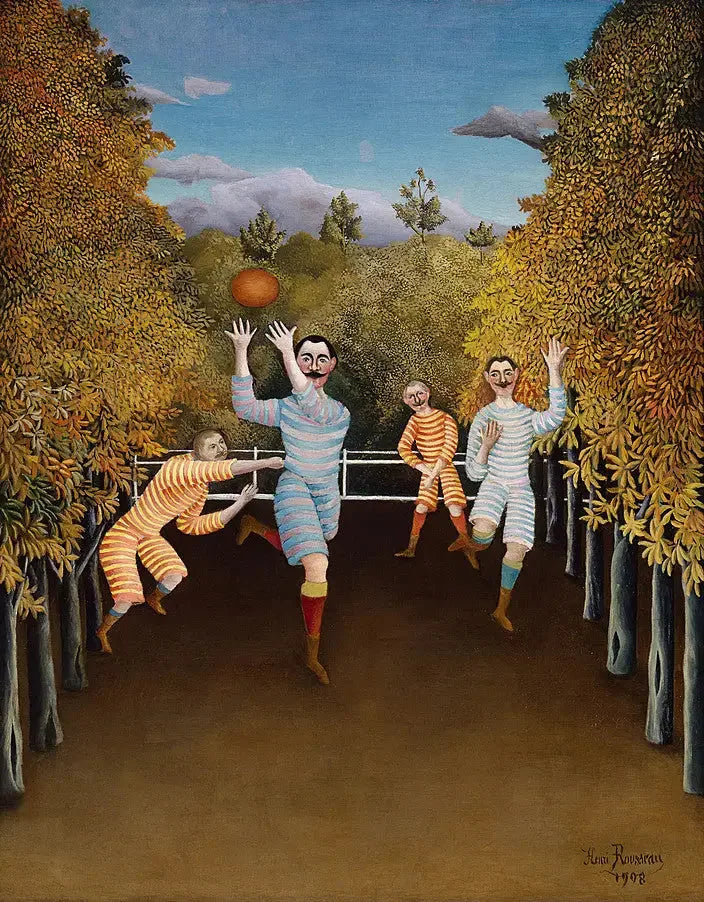 Piłkarze - Henri Rousseau