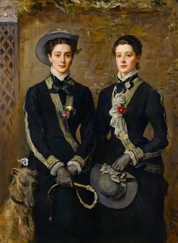 Lornetki, Kate i Grace Hoare - John Everett Millais