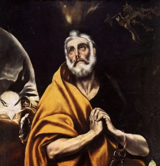 Łzy świętego Piotra - El Greco