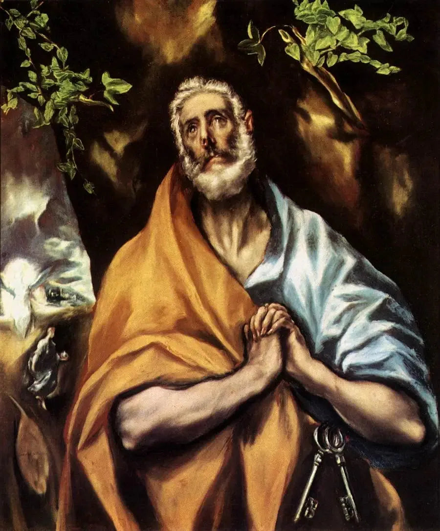 Łzy świętego Piotra - El Greco
