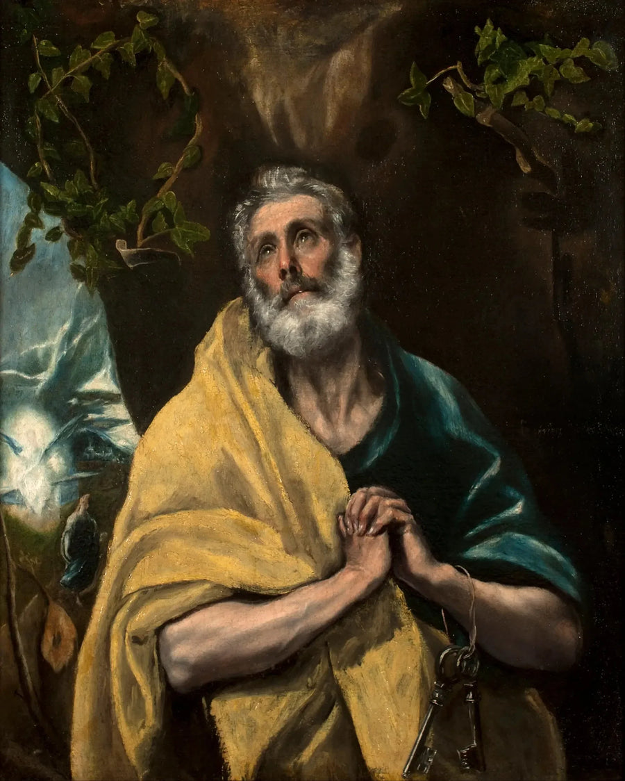 Łzy świętego Piotra - El Greco