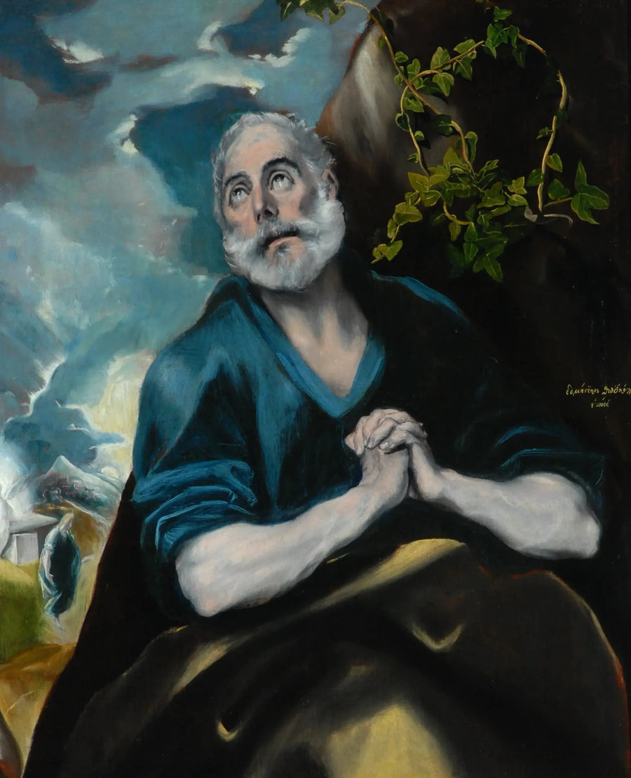 Łzy świętego Piotra - El Greco