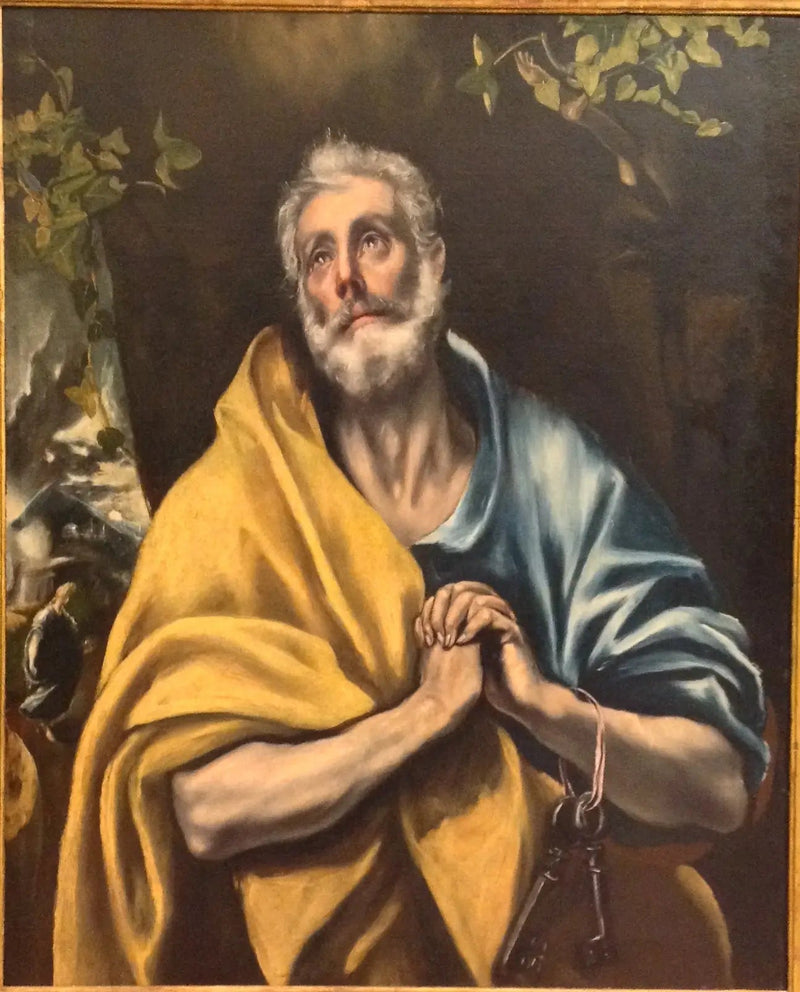 Łzy świętego Piotra - El Greco