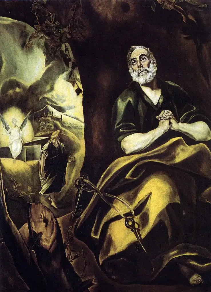 Łzy świętego Piotra - El Greco