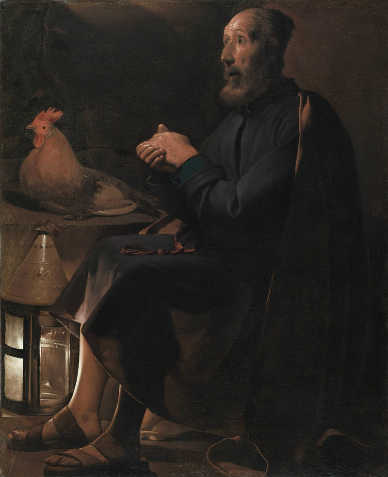 Łzy Świętego Piotra - Georges de La Tour