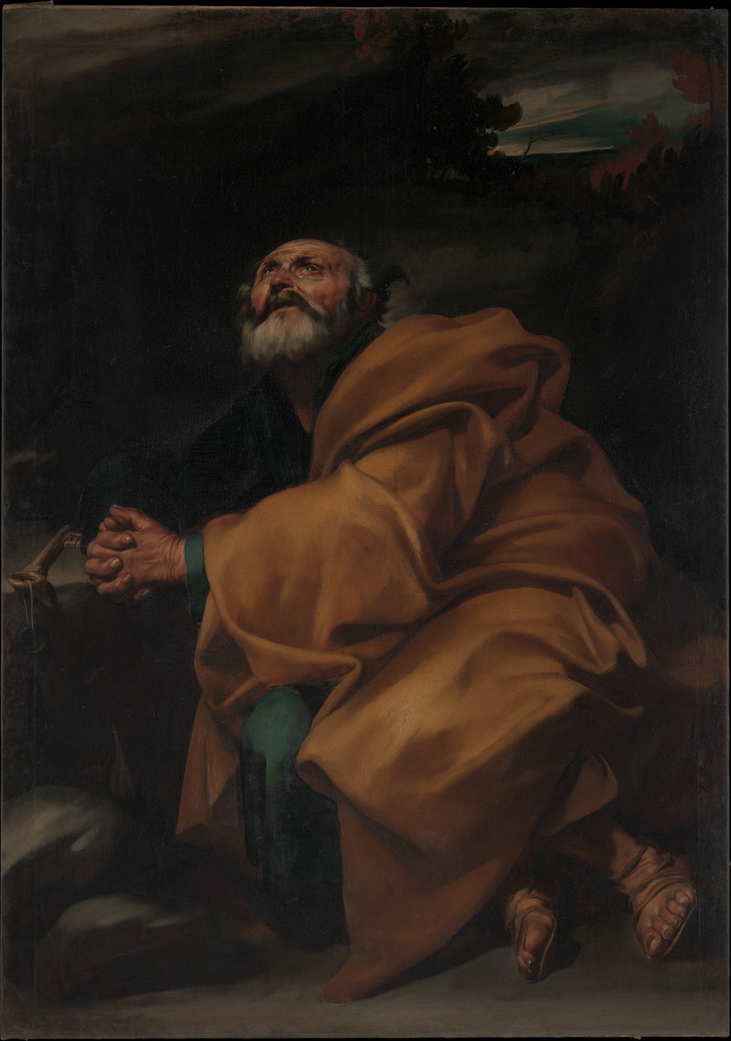 Łzy Świętego Piotra - Jusepe de Ribera