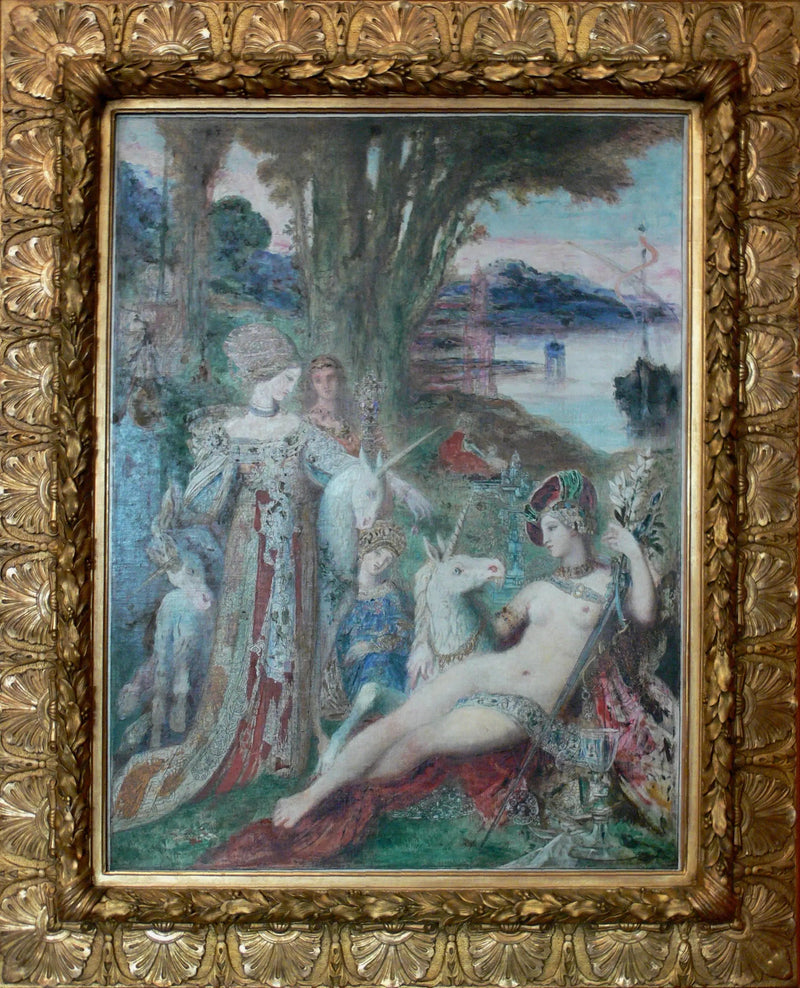 Jednorożce - Gustave Moreau