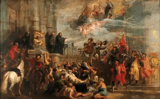 Cudy świętego Benpīta - Peter Paul Rubens
