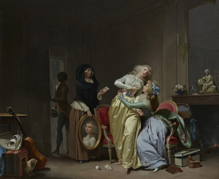 Nieszczęścia miłości - Louis-Leopold Boilly