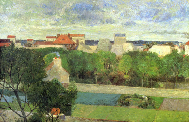 Ogrodnicy z Vaugirard - Paul Gauguin