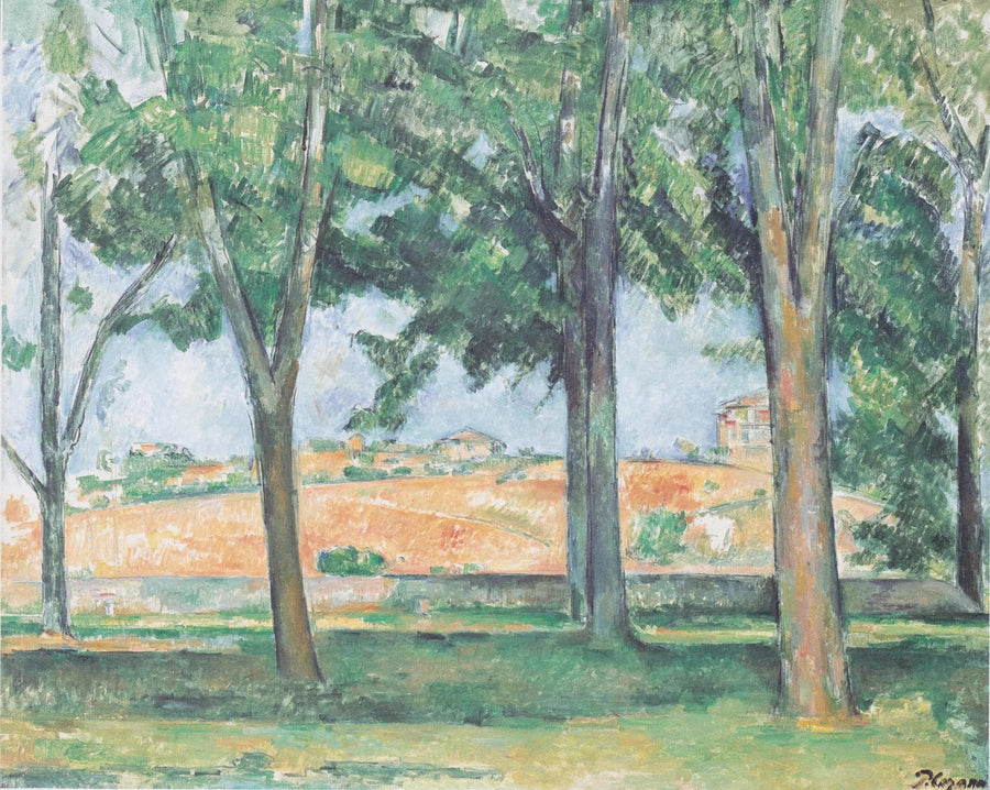 Kasztanowce z Jas de Bouffan - Paul Cézanne