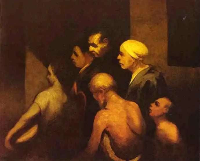 Żebracy - Honoré Daumier