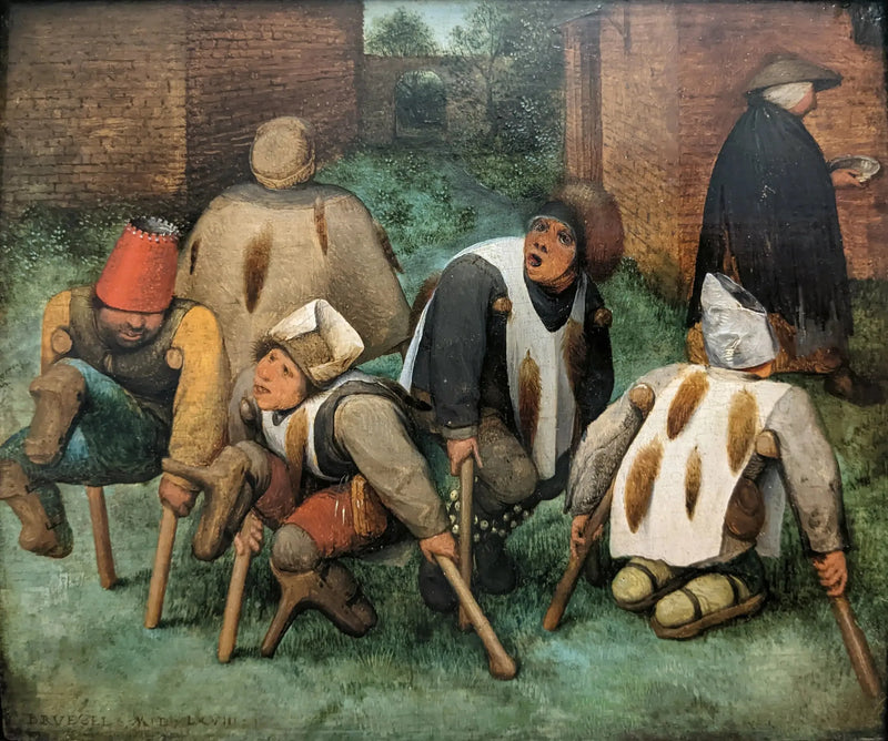 Mendianci - Pieter Brueghel Starszy