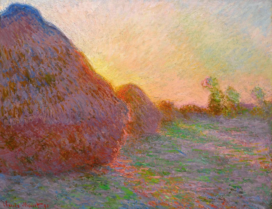 Słomiane bele - Claude Monet